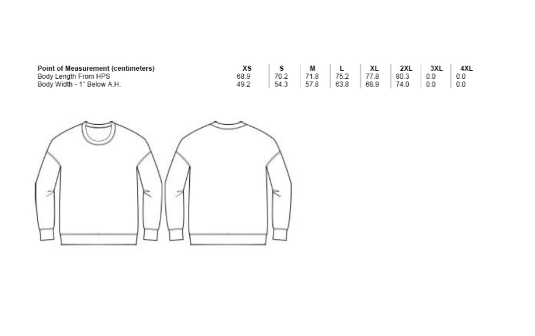 Sweater 'fearless' UNISEX