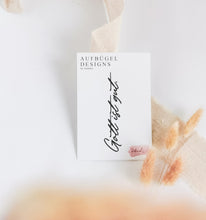 Lade das Bild in den Galerie-Viewer, Bügelbild 'gott ist gut'