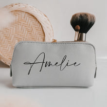 Lade das Bild in den Galerie-Viewer, Kosmetiktasche | Mäppchen klein (grau)