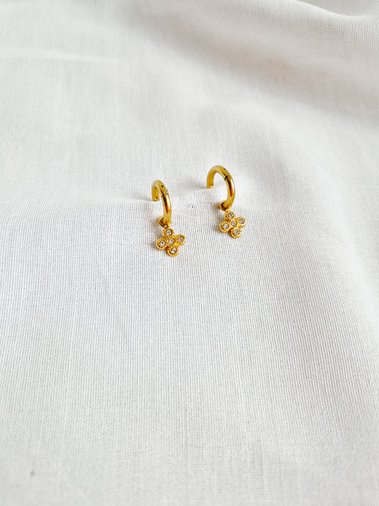 Hoops 'Kleeblatt' - gold