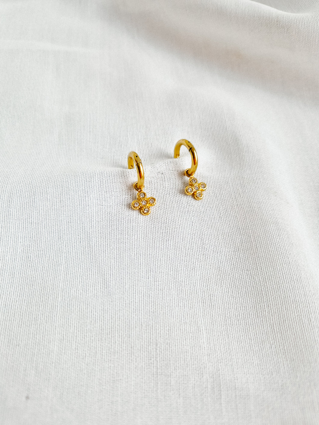 Hoops 'Kleeblatt' - gold