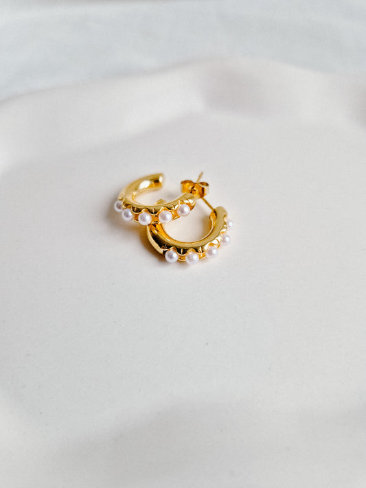 Stecker 'perle' - gold