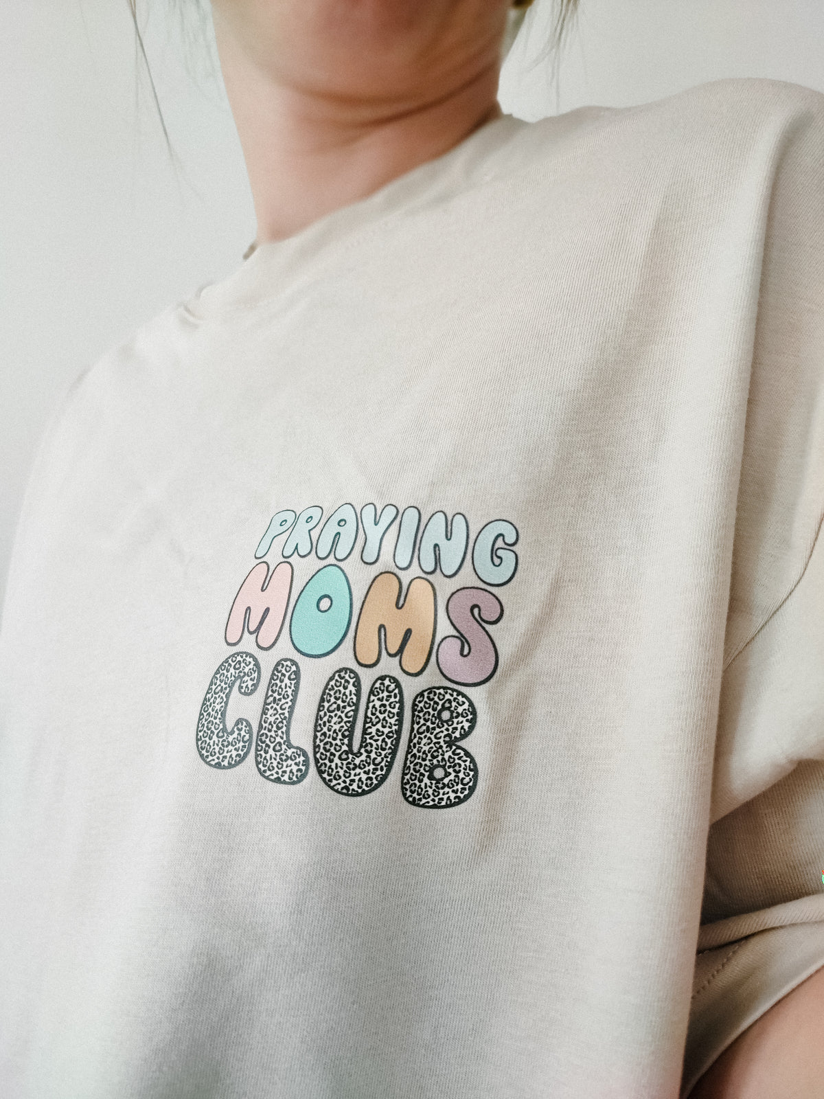 Boxy Oversize Shirt - praying Mom