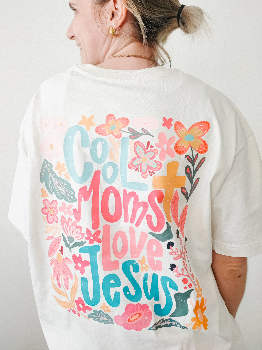 Boxy Oversize Shirt - cool Mom