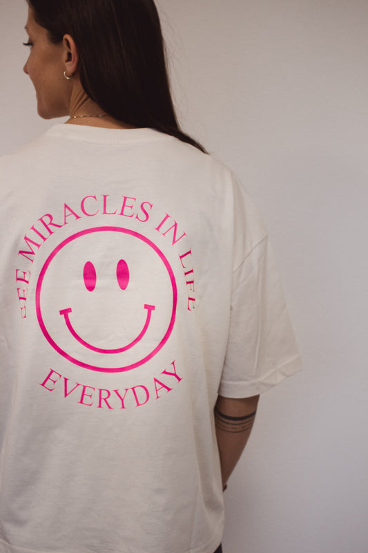 S.M.I.L.E - Oversize Shirt (pink)