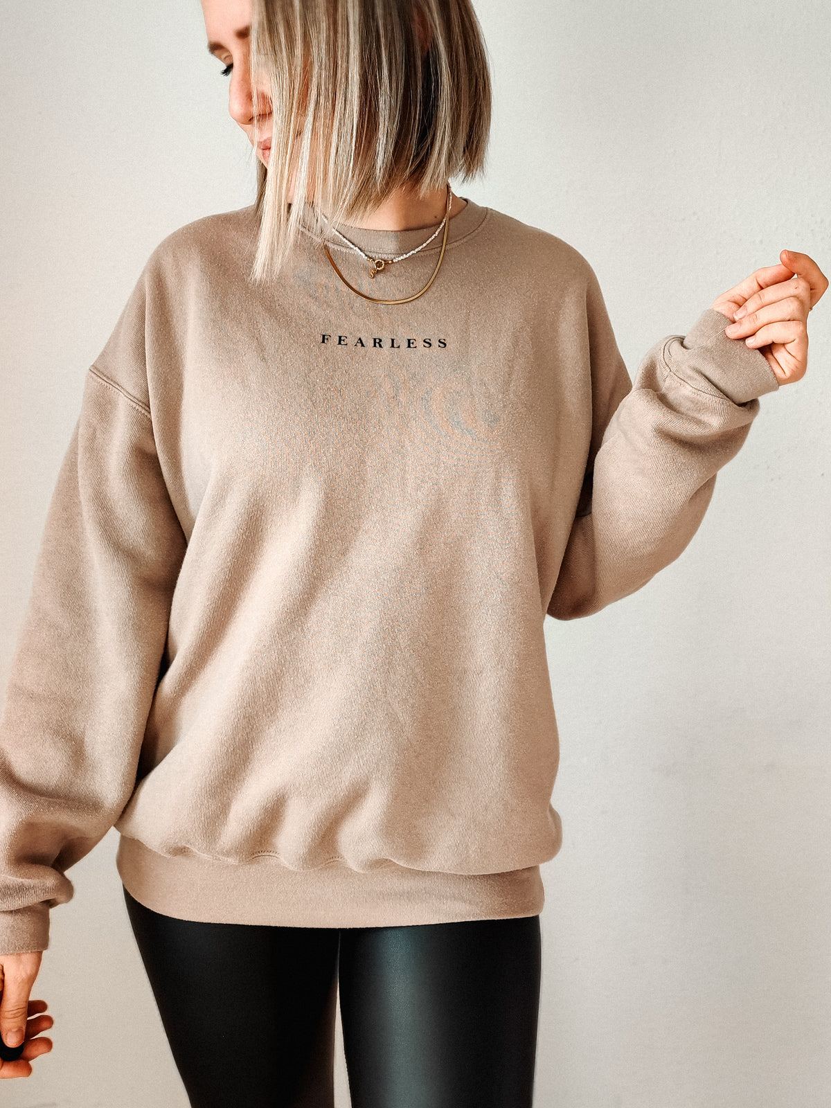 Sweater 'fearless' UNISEX