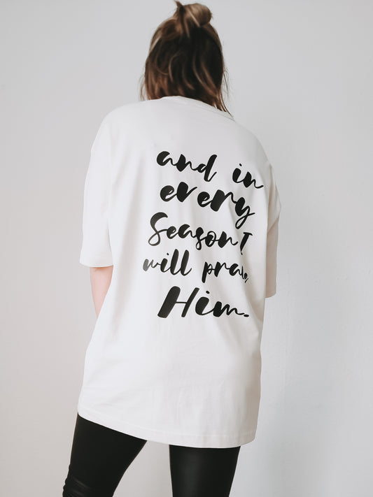 Oversize Unisex Shirt 'Know your Season'