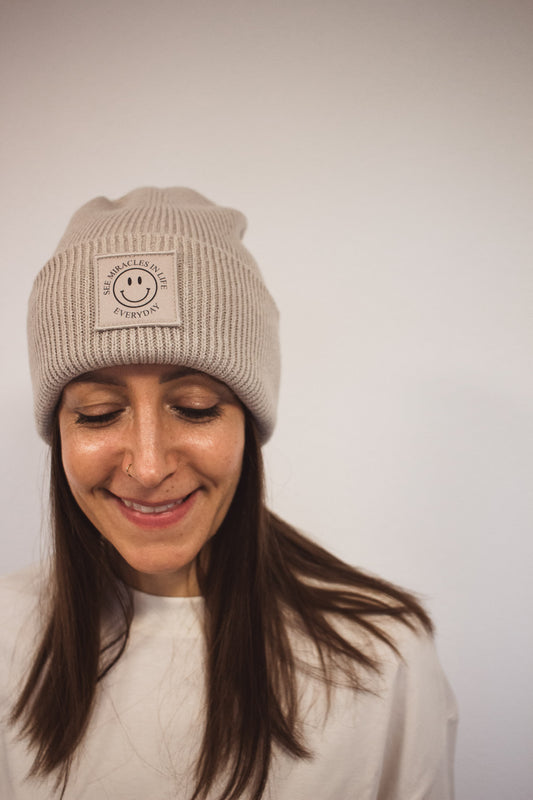 Smile LOGO - Strickmütze