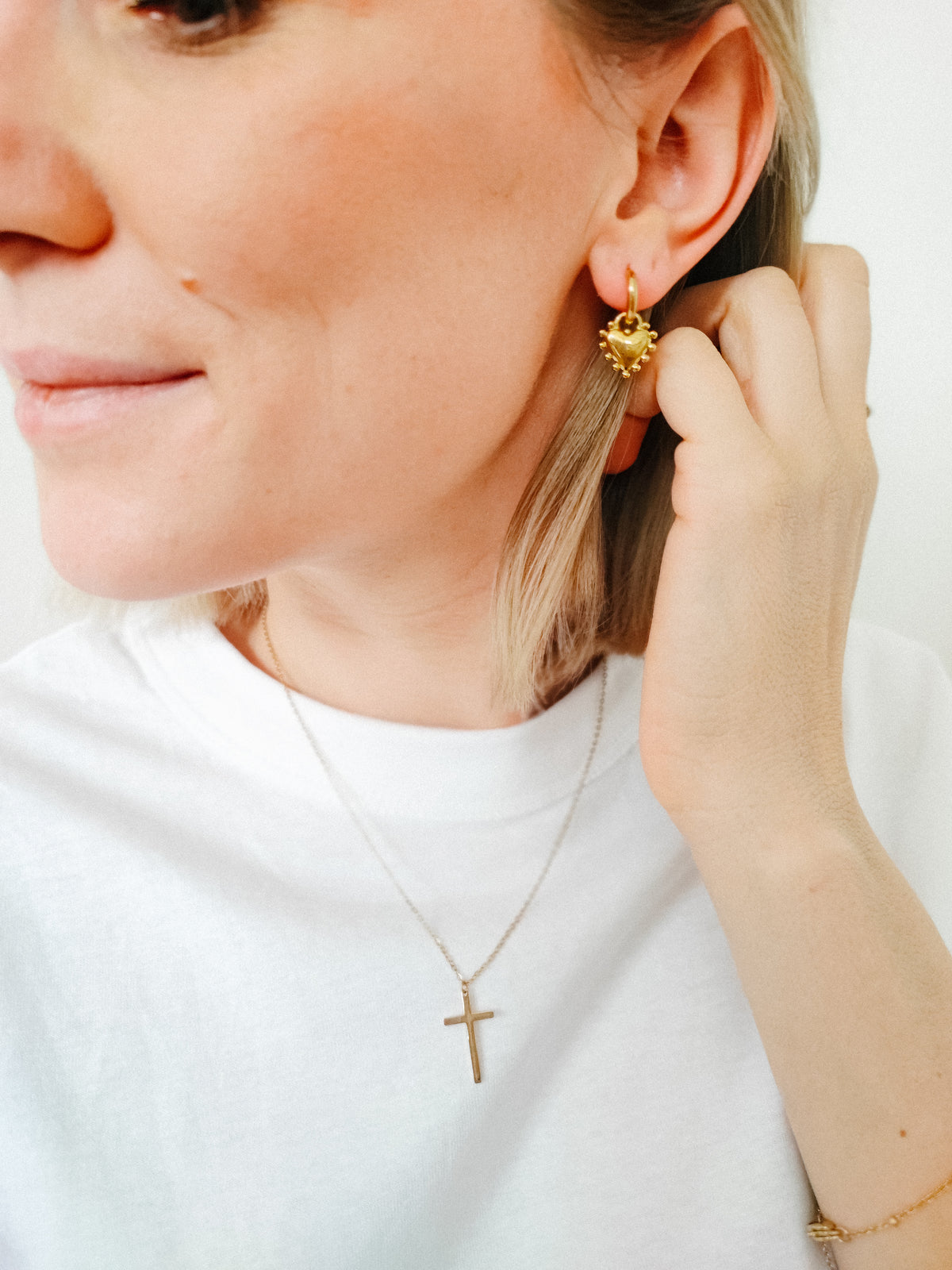 Ohrring  'Loved' gold