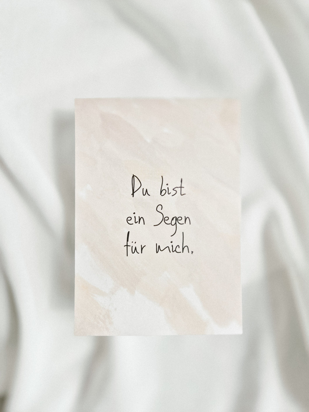 Karte 'Du bist ein Segen für mich'