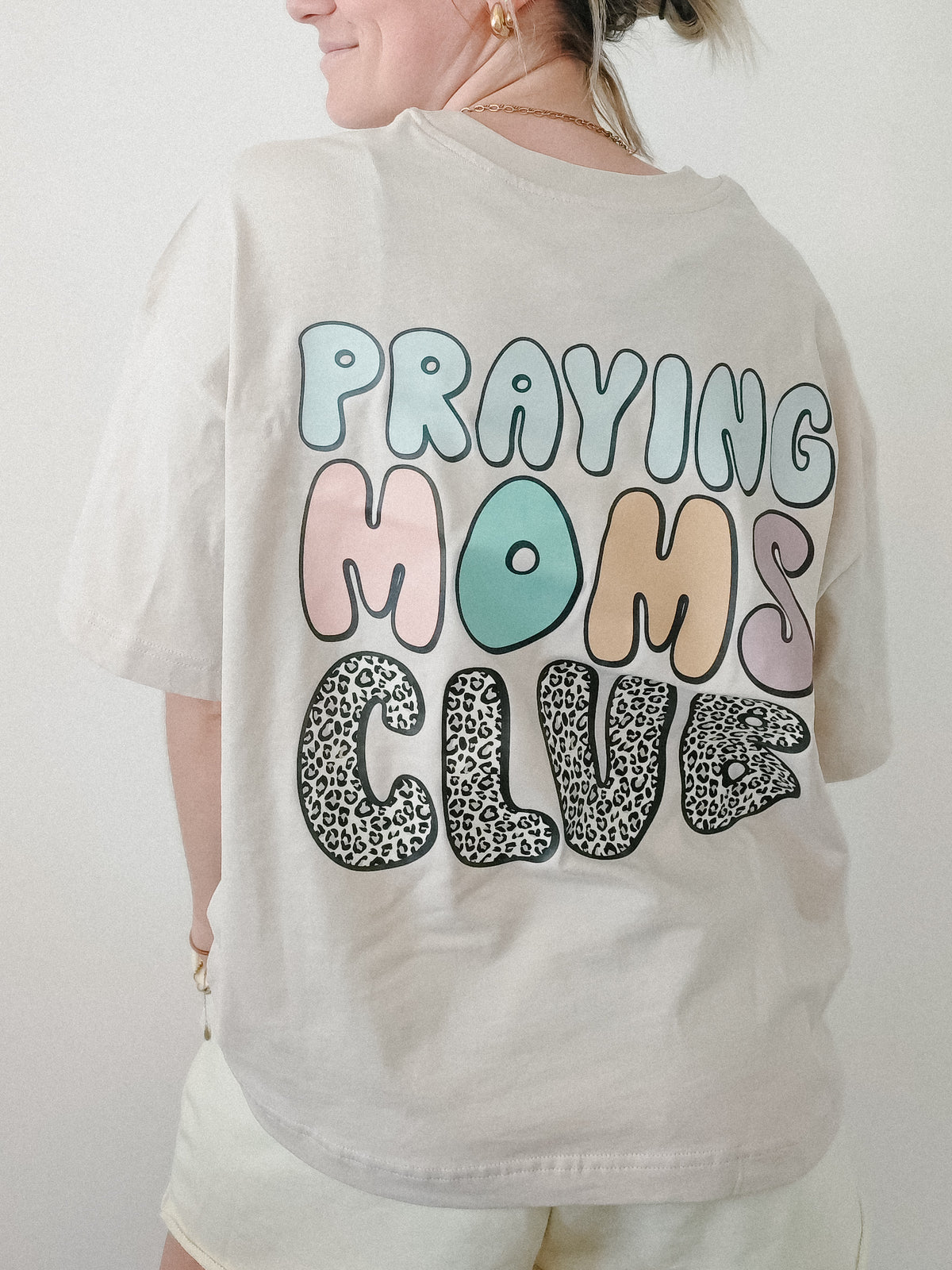 Boxy Oversize Shirt - praying Mom