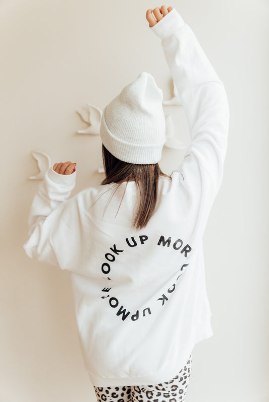LOOK UP MORE - UNISEX Sweater
