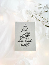 Lade das Bild in den Galerie-Viewer, Karte &#39;Gott der mich sieht&#39; A6
