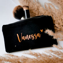 Lade das Bild in den Galerie-Viewer, Accessoires Tasche &#39;personalisiert&#39; (schwarz)
