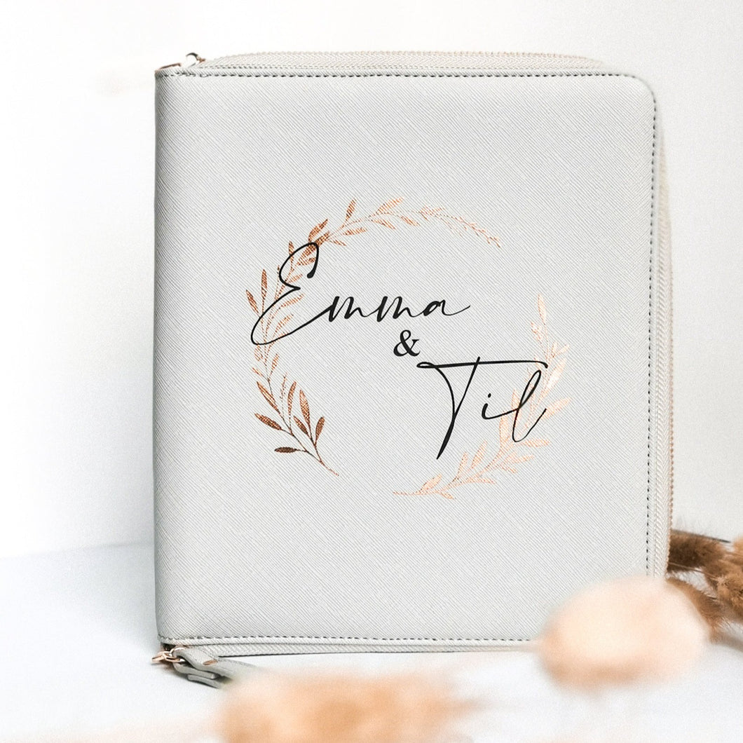 Reise/ Familien Organizer Kranz (versch. Farben)