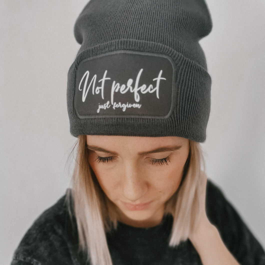 Beanie 'not perfect - just forgiven'