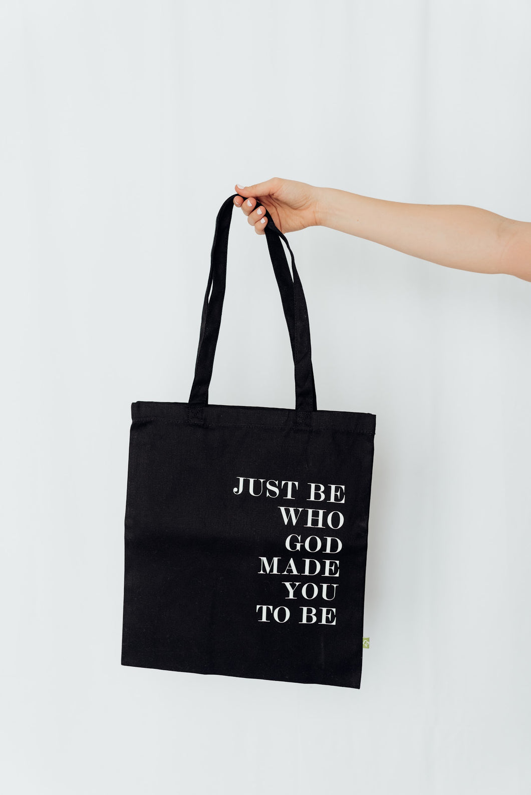 Tasche 'Just be who god made you to be'
